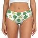 thumbnail image 1 of Fotbe Frogs And Tropical Leaves Calzones Estampados para Mujer – Ropa Interior de Algodón, Cómoda, Suave y Elástica-Small, 1 of 6