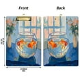 thumbnail image 5 of FORMRS Acrylic Clipboard with Low Profile Clip Standard A4 Letter Size, 12.5" x 9", Blue Goldfish, 5 of 8