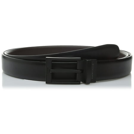 Perry Ellis NEW Matte Black Reversible Big Man 50 Portfolio Dress Belt