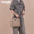 thumbnail image 4 of Wrangler Top-Handle Bags for Women Laptop Crossbody Tote Bag Purse, Tan, 4 of 7