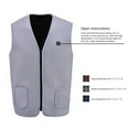 thumbnail image 3 of Lilvigor Warming Heated Vest for Men/Women Rechargeable and Washable, Lilvigor Electric Smart Vest with USB Charger (NO Battery), 3 of 9