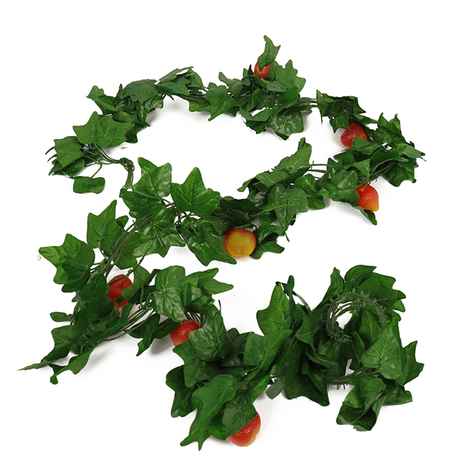 5Pcs Artificial Fruits Vegetables Strings Hanging Decor for Kitchen Wall Farm 