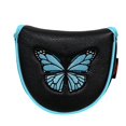 thumbnail image 4 of koolsoo Fashion Golf Putter Head Cover with Closure Protector Butterfly Embroidered PU StyleB Black, 4 of 9