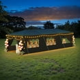 thumbnail image 2 of Outdoor Canopy Tent with Removable Sidewalls, Heavy Duty Party Tents Waterproof Patio Gazebo for Parties Wedding Events Beach BBQ, 2 of 12