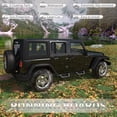 thumbnail image 6 of Olurrisa Running Boards for 2007-2018 Jeep Wrangler JK 4-Door, Black Powder Coated Side Steps, Triple-Tube Design, 700LB Capacity, Direct Bolt-On Installation, 6 of 9