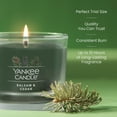 thumbnail image 5 of Yankee Candle Balsam & Cedar Signature Votive Mini Candle Glass Jar, 1.3 oz (Pack of 6), 5 of 9