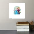 thumbnail image 4 of Gallery Pops Disney Frozen - Brave and Bold Elsa and Anna Wall Art, Unframed Version, 12" x 12", 4 of 5