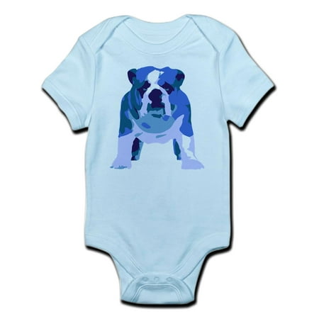 

CafePress - English Bulldog Pop Art Infant Bodysuit - Baby Light Bodysuit