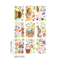 thumbnail image 3 of Wozhuo Easter Stickers Easter Decorations Windows Stickers Suit For Shop Doors And Windows Easter Atmospheres Decoration A Set Of 9 Stickers Easter Home Decor, 3 of 6