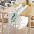 thumbnail image 4 of Greenery Table Runner,Thanksgiving Table Decor Christmas Decoration Fall Table Runner for Farmhouse Decorations, Kitchen Dinning Outdoor Table Decor 13 x 70 Inch, 4 of 6