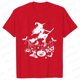 thumbnail image 3 of Camiseta de bruja para mujer, remera divertida con estampado de Halloween, camiseta informal de Vibes escalofriantes para mujer, Camisetas para mujer, 3 of 5