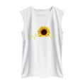 thumbnail image 6 of USSUMA Womens Plus Savings Tops and T-Shirts - Sunflower Shirts for Women Cute Graphic Tee Summer Sunflower Graphic Tank Tops Sleeveless Graphic Tee Shirts Tank Tops 2022 Beach, 6 of 6