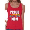 thumbnail image 1 of Awkward Styles Proud Autism Mom Tank Top Autism Awareness Tops for Parents Autism Gifts for Her Autistic Spectrum Awareness Women's Tank Top Proud Mother Autistic Support Tanks for Women, 1 of 4