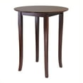thumbnail image 1 of Pemberly Row Round High/Pub Table in Antique Walnut, 1 of 1