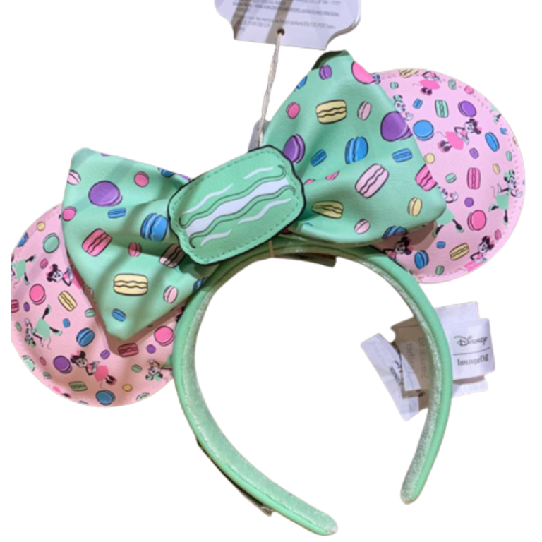 Disney Parks Epcot France Minnie Mouse Macarons Ear Headband  display picture 1