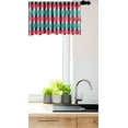 thumbnail image 3 of Ambesonne Contemporary Window Valance, Grunge Curves, 54" X 18", Multicolor, 3 of 3