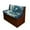 Butterfly Moon, variant on XYZCANDO Butterfly Moon RV Dinette Cushion Covers Comfortable RV Accessories Universal Couch Cushion Covers Stretchable Slip Covers for Loveseat Stylish Furniture Covers for Sofa and Loveseat Blue