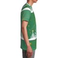 thumbnail image 6 of Wukai Christmas Green Youth Unisex Short Sleeve T-Shirt for Boys, Girls, Teens, and Kids-Small, 6 of 7