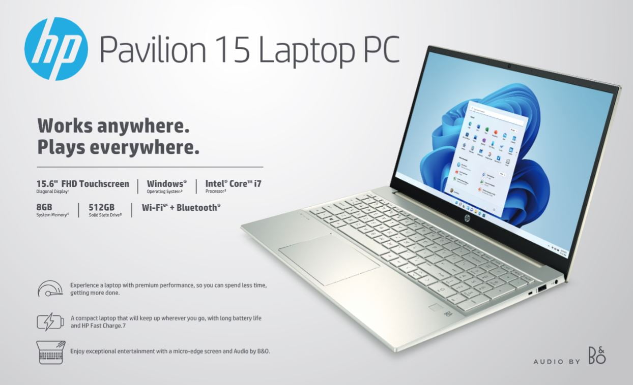 HP Pavilion 15.6 FHD Touch, Intel Core i7-1165G7, Ecuador | Ubuy