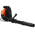 thumbnail image 5 of Leaf Blower,80CC Backpack Gas Leaf Blower,Gas Blower,Up to 900CFM,Powerful Clearing,for Lawn Care Yard Dust Debris (Orange), 5 of 8