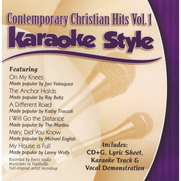 Karaoke Style - Karaoke Style: Contemporary Christian Hits, Vol. 1 - Music & Performance - CD