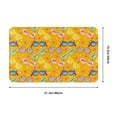 thumbnail image 5 of Sun Glasses Yellow Door Mat for Indoor, Welcome Door Mats Front Entrance Rug, Non-Slip Bathroom kitchen Rugs for Inside Floor, Small Rug Dog Door Mat 20X31.5 Inch, 5 of 5