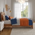 thumbnail image 3 of Naples Twin Low Profile Platform Bed with Matching Footboard in Light Toffee, 3 of 13