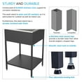 thumbnail image 5 of Transolid Trs_Ews-2422S Contemporary Laundry Washstand 24" Free Standing Single Basin, 5 of 7