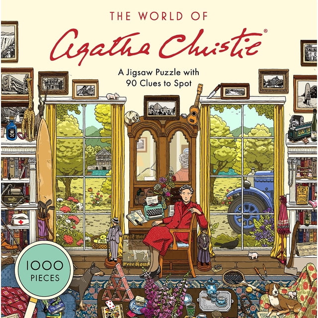 Puzzle Laurence King El mundo de Agatha Christie 1000 piezas