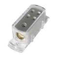 thumbnail image 4 of Bloque de Distribución Del Divisor Del Cable de Tierra Del Amplificador Estéreo de Audio Automático de Los Coches de 4 Vías Macarena Divisor de distribución de 4 vías para automóvil, 4 of 8
