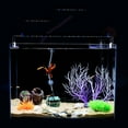 thumbnail image 2 of CCOCC Aquarium Decor,Pneumatic Design Fish Tank Decor,Floating Effect Realistic Movement Fish Tank Accessories,Black, 2 of 3