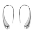 thumbnail image 4 of Joyería de Moda para Mujer Jinwen Pendientes de Plata Lágrima Botón Pendientes de gancho de moda, 4 of 7