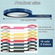 thumbnail image 2 of 16 Rolls Of Tape For Instruments Identification, 216 Ft/l X 0.4 In/w Colors Autoclave Tape - Autoclavable 270f(8 Color) [xh], 2 of 5
