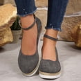 thumbnail image 6 of oqasdz Womens Casual Shoes Elegant Thick Soft Sole Slip On Platform Walking Shoes for Ladies Spring Fall Comfort Everyday Versatile Outdoor Summer, 6 of 6