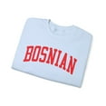 thumbnail image 3 of Bosnian Bosnia Sweatshirt Gifts Crew Neck Shirt Long Sleeve Unisex, 3 of 7