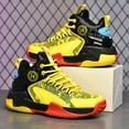 thumbnail image 3 of Kid's Basketball Shoes Boys Sneakers Girls Trainers Comfort High Top Basketball Shoes for Boys(Little Kid/Big Kid), 3 of 5