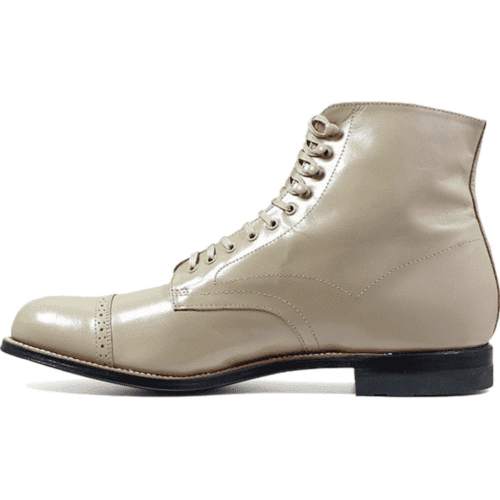 Stacy Adams Men's Madison high top Boot cap toe Classic Taupe