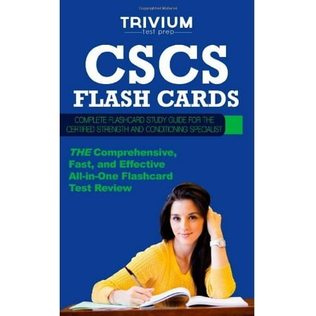 Cscs Flash Cards Complete Flash Card Study Guide For The