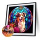thumbnail image 5 of Pintura de diamante 5D DIY, taladro redondo completo, vidrieras, Kit de decoración para perros, 30x30cm, 5 of 9