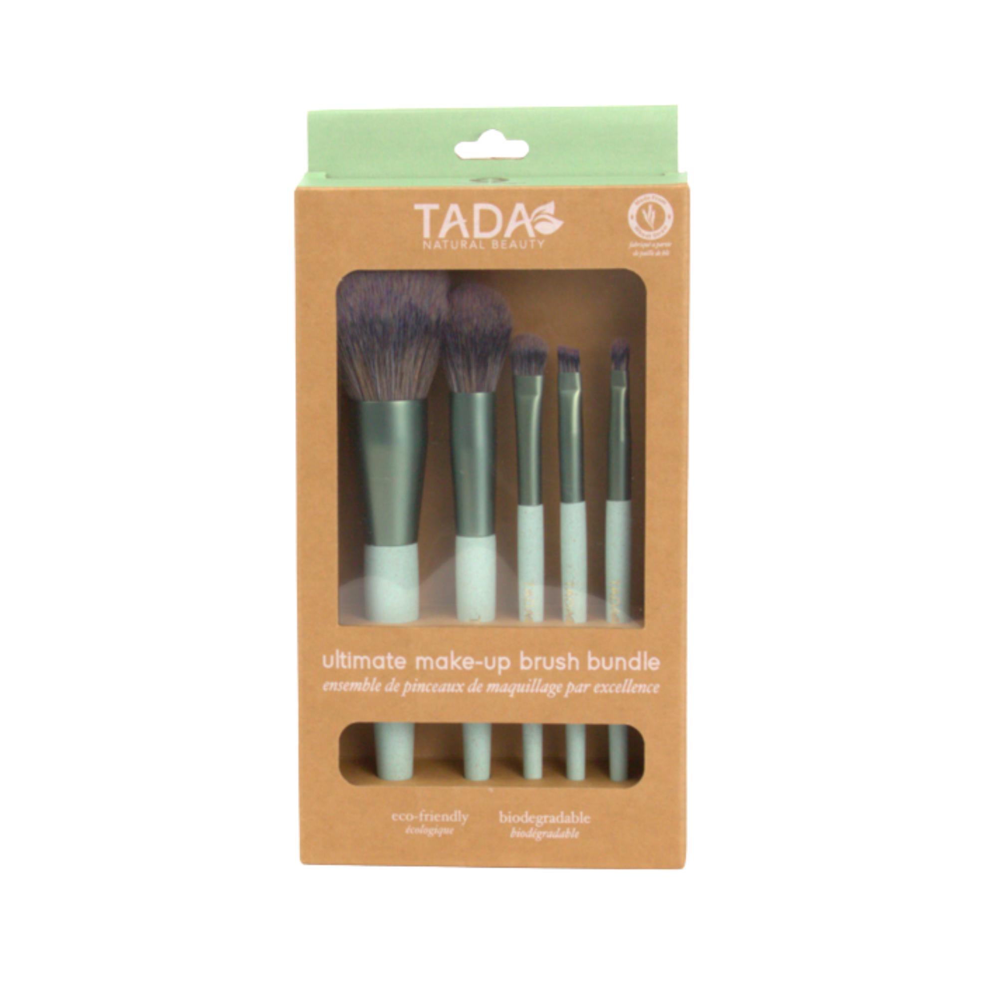 TADA Natural Beauty Makeup Brush Set 5Pcs Makeup Brushes Setting Loose