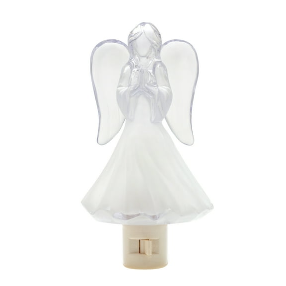 Creative Hobbies Heavenly Glow Angel Night Light - Includes 5W C7 and Rotational Socket with On/Off Switch