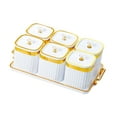 thumbnail image 4 of Caja de condimentos Strade Fareast Limited con tapa y bandeja 6 rejillas, 4 of 8