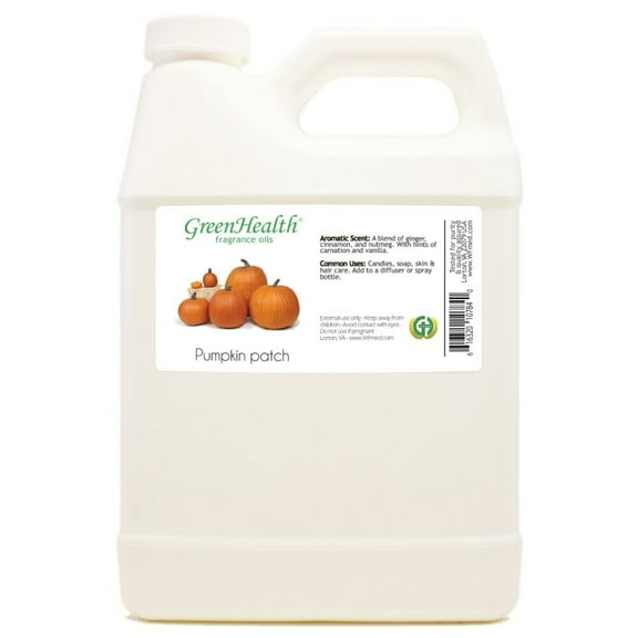 Pumpkin Patch Fragrance Oil - 32 fl oz - White Plastic Jug w/ Cap - GreenHealth