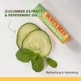 thumbnail image 3 of Burt's Bees 100% Natural Moisturizing Lip Balm, Cucumber Mint, 1 Count, 3 of 10