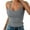 Grey, variant on Summer Tops for Women Bra Top Shirts 1 Year Breathable Camisole Women plus Top Womens Small Born Primitive Stocking Sock Customize Tops for Camp Cropped Spaghetti Strap Neck Ribbed Tank