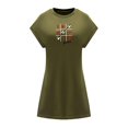 thumbnail image 1 of Vestido de verano para mujer, ropa de primavera, vestido de línea a para el trabajo, uso diario, viajes , SG, 1 of 7