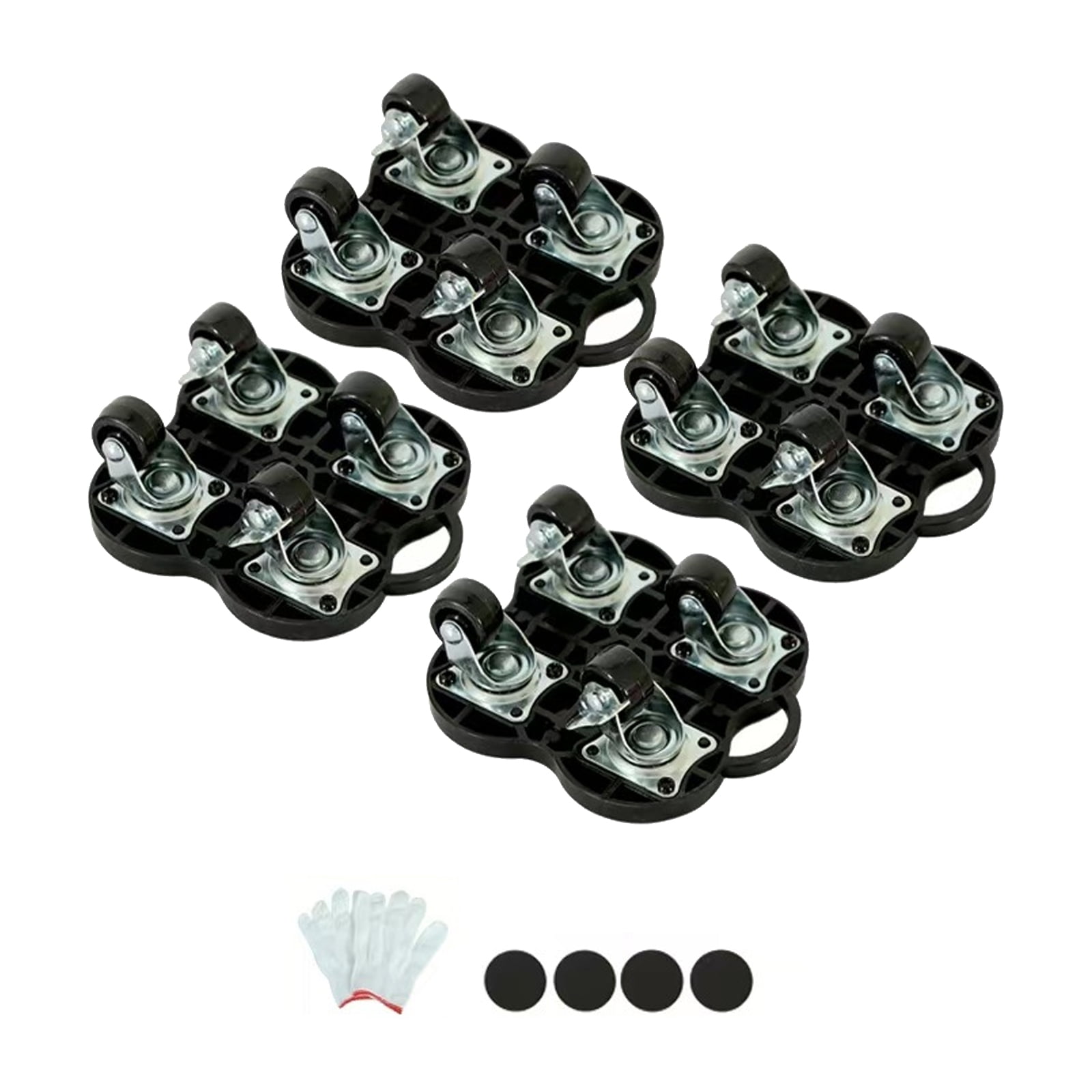 Heavy Duty Furniture Lifter Transport Tool Furniture Mover Set 4 Roller Wheel for Lifting Moving Furnitures Helper