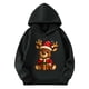 thumbnail image 3 of Sudaderas con capucha para niños y niñas, sudaderas casuales de manga larga, lindas sudaderas de gran tamaño con bolsillo de polar, chaquetas para niñas, 3 of 4