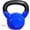 C. 15LB - Dark Blue, variant on Kettlebell, 5-100 LB Vinyl Coated Cast Iron Strength Training Kettlebells for Home Gym Exercises, Fitness, Full Body Workout Equipment, Push Ups, and Grip Strength