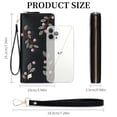 thumbnail image 2 of LOUEBICA Wallet Women Clutch Leather Wristlet Wallet Fashion Embossed RFID Blocking Credit Card Holder with Strap, 2 of 8